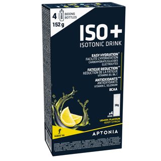 Bebida Isotónica En Polvo Iso+ Limón 4X38G Talla Única .