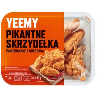 Yemmy Pikantne skrzydełka z kurczaka, 450 g