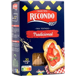 RECONDO Pan Tostado 30 Unidades
