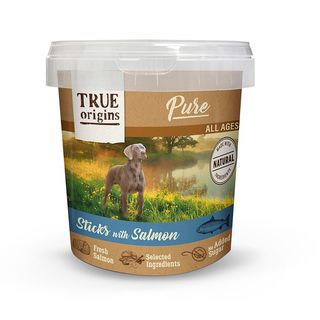 True Origins Pure Palitos Salmón Para Perros 0.3Kg