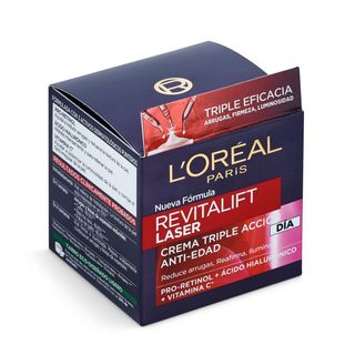Crema De Día Triple Acción Antiedad L'Oréal Frasco 50 Ml