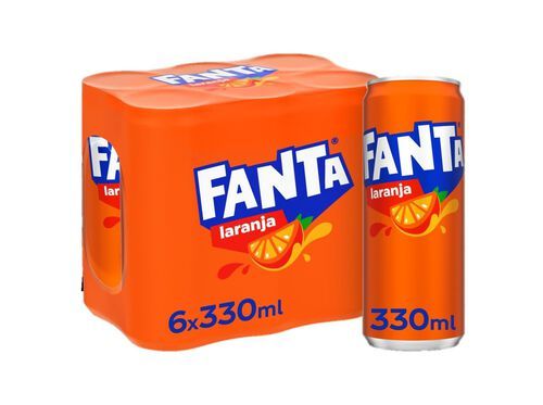 Refresco Fanta naranja zero azúcares añadidos