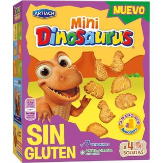Galleta Mini Dinos Sin Gluten Artiach, Caja 160 G (26369066)