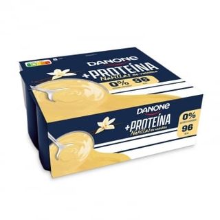 Natillas De Vainilla Altas En Proteínas Danone Sin Gluten 4 Uds. De 120 G.