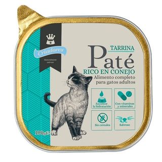 Criadores Adulto Conejo En Paté Tarrina Para Gatos 0.1Kg