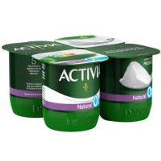 Bifidus Activia 0% Natural Danone 4X120 Gr. (798447)