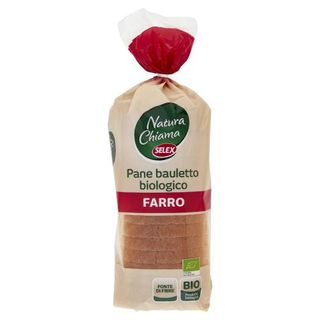 Selex Natura Chiama Pane Morbido al Farro Biologico a Fette 400 g