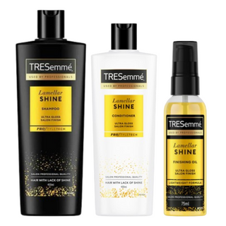 Pack Tresemmé Lamellar  Champú + Acondicionador + Aceite