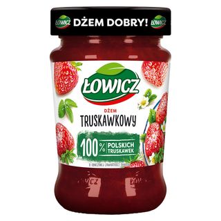 Łowicz Dżem truskawkowy, 280 g