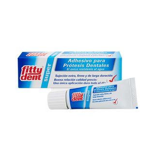 Crema Adhesiva Para Dentadura Postiza 20 Gr Fittydent (9002240001206)