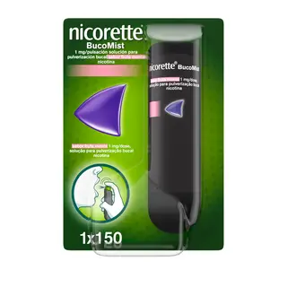 SPRAY NICORETTE BUCOMIST BUCAL1MG/DOSE 150DOSES