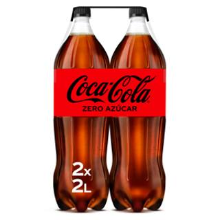 Refresco Coca-Cola Zero Pack 2Uds. 2L.