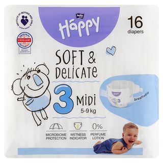Bella Happy Soft & Delicate Pieluszki Midi