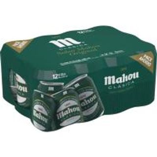 Cerveza Mahou Clásica, Pack Lata 12X33 Cl (8703977)
