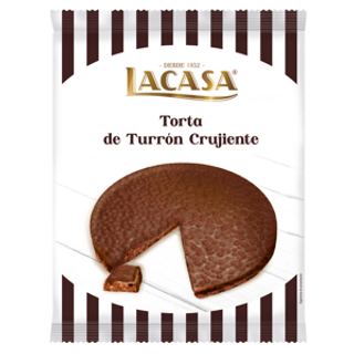 Torta Turrón Crujiente 125 Gr La Casa