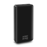 Powerbank Urban Factory Juicee Max 20000Mah Usb-C A Usb-A Negro (3760170886138)