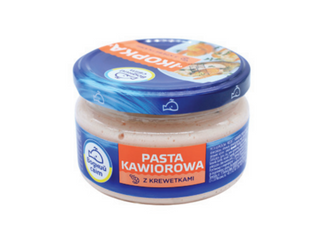 Pasta z kawiorem "Krewetka Wodny świat" sloik 160g