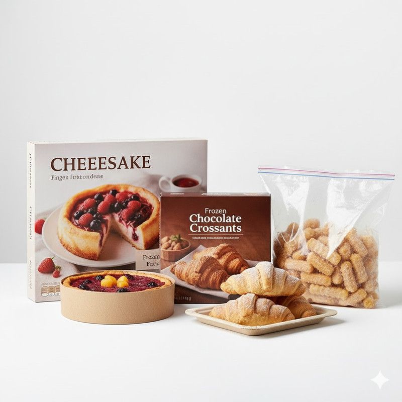 Panetteria e pasticceria surgelata