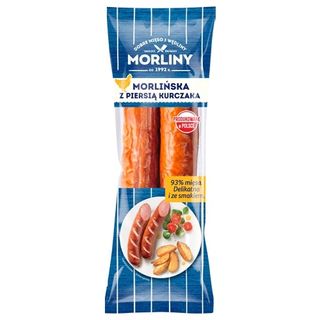 Morliny Kiełbasa Morlińska z piersi kurczaka, 400 g
