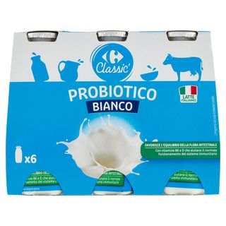 Carrefour Classic Probiotico Bianco 6 x 100 g