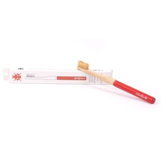 Headless Cepillo Dental de Bambú - Naturbrush - Rojo 8437017300151