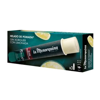 La Menorquina Gelado Gin Limonada 3x105ml