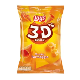 Lays 3D'S Bugles Coni Di Mais Formaggio 100g
