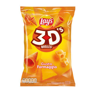 Lays 3D'S Bugles Coni Di Mais Formaggio 100g