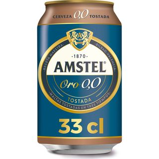 Cerveza 0,0% Oro Tostada, Lata 330 Ml