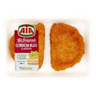 Aia Gli Originali Cordon Bleu Classico con Ripieno di Tacchino e Formaggio 0,245 kg