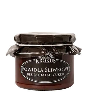 Powidła Śliwkowe Bez Dodatku Cukru 310g