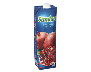 Nektar granatowy pasteryzowany "Sandora" 950ml