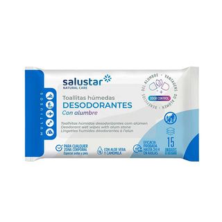 Salustar Toallitas Húmedas Desodorantes 6000079 (8410800068131)
