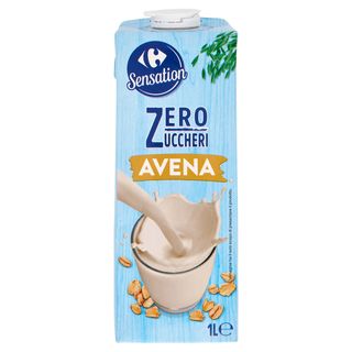 Carrefour Sensation Zero Zuccheri Avena 1 L