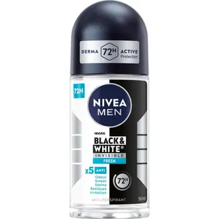 Nivea Men Black&White Fresh Antyperspirant roll-on 50 ml