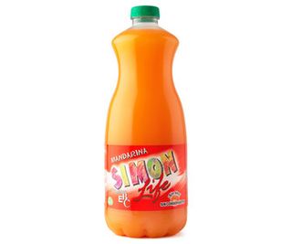Refresco Refrigerado de Mandarina Simon Life Botella de 1,5 L.