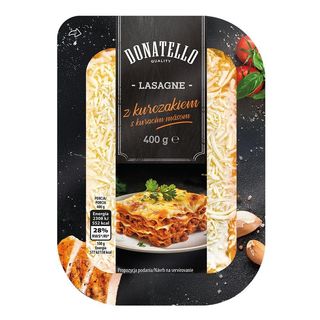 Donatello Lasagne z kurczakiem 400 g