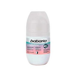 Desodorante Roll On Invisible 50Ml. Babaria (8410412280198)