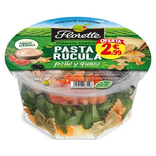 Ensalada De Pasta Y Rúcula Florette Bandeja 325 G