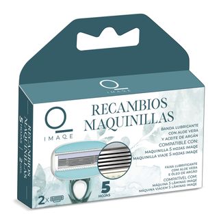Recambio Maquinilla De Depilación 5 Hojas Imaqe De Dia Caja 2 Unidades