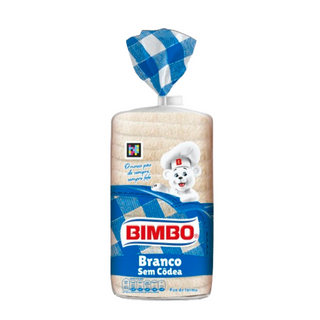 Pão De Forma Branco Sem Côdea Bimbo 650G