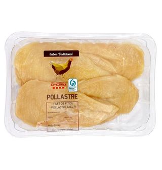 Pechuga de Pollo Fileteada 400 G Aprox.