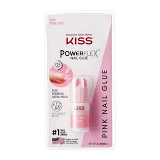 Powerflex Pink Nail Glue - Kiss - Rosa 731509834994