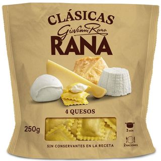 GIOVANNI RANA Tortellini De Cuatro Quesos 250 G
