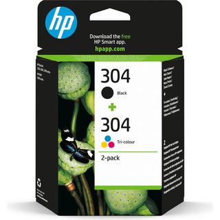 Cartuccia Multipack HP 304 (2PACK) per 3720 3721 3723 3730 3732 3733 3752 2630 5030  - CRTHP 3JB05AE