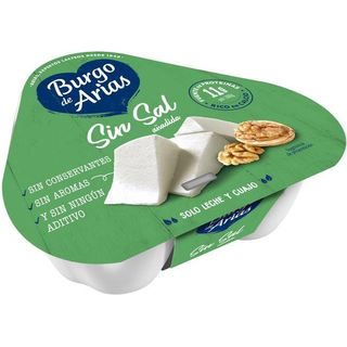 Queso Fresco Sin Sal Burgo De Arias, Pack 3X72 Gr. (3411378)