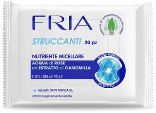 FRIA SALVIETTE STRUCCANTI NUTRIENTE MICELLARE 20 PEZZI   DIV925