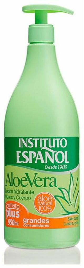 Locion Aloe Vera Instituto Español Dosificador 950Ml