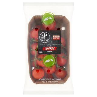 Carrefour Targ Świeżości Pomidor cherry gałązka 500 g