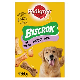 Snack para Perros Biscrock Pedigree Caja 500 Gr.